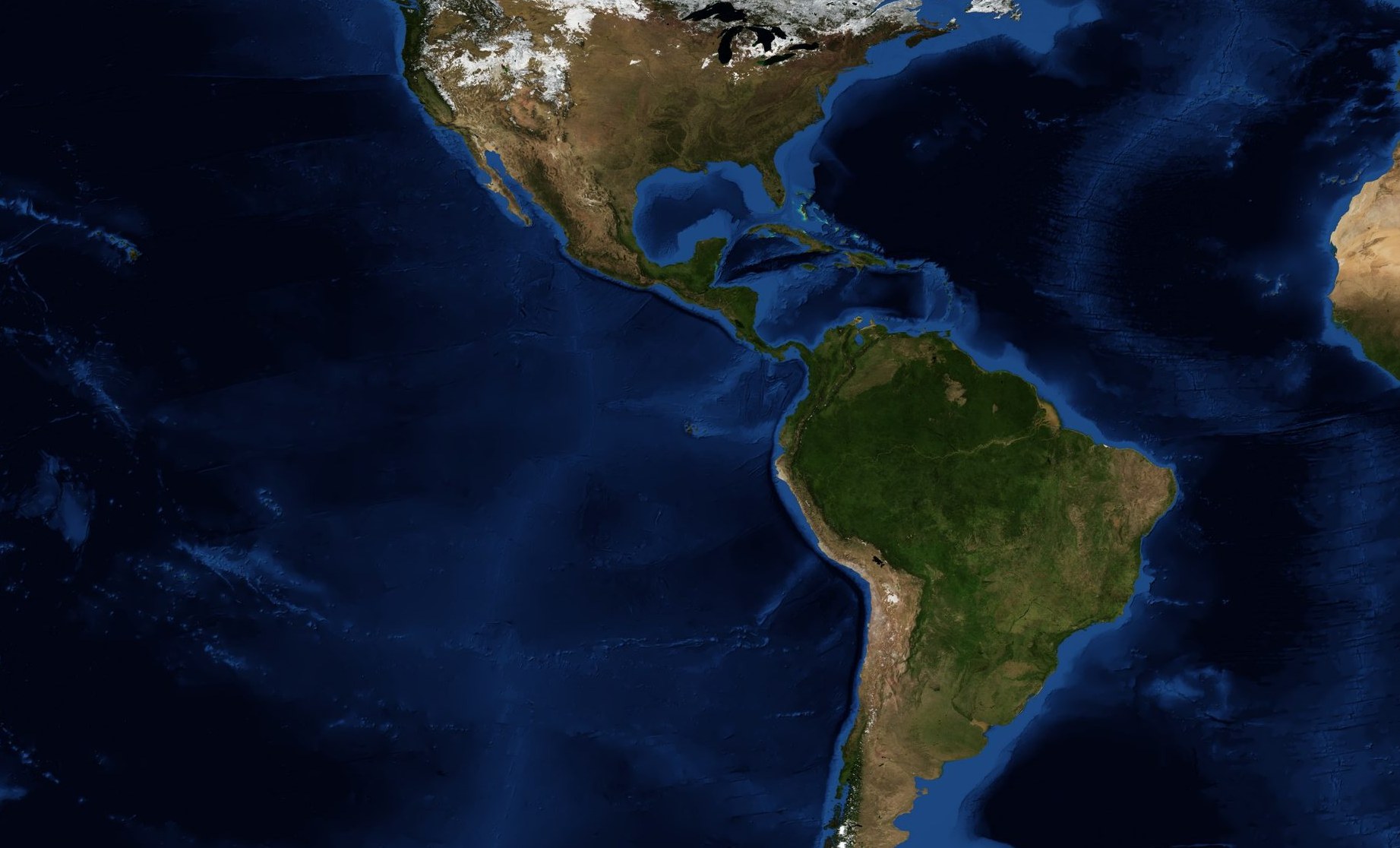 Earth from space - static image shown when WebGL is unavailable.