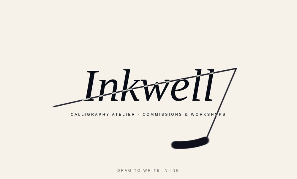 INKWELL website preview