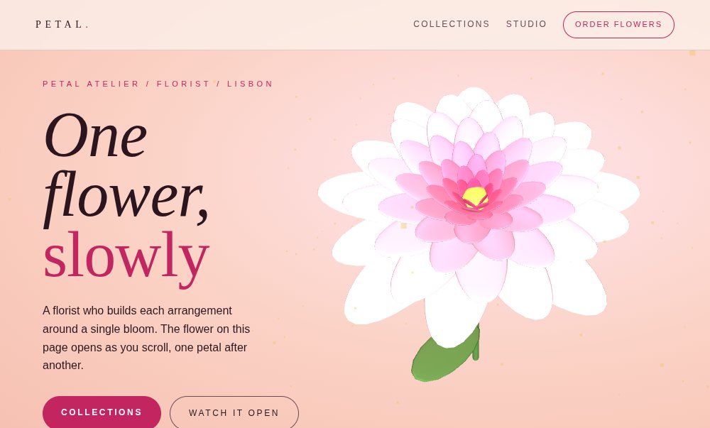 PETAL website preview